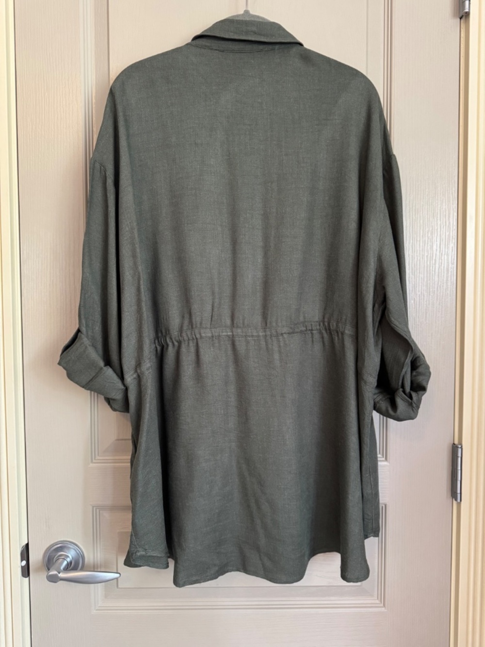 Additionelle Draw String Waist Tunic Shirt - Picture 3 of 7